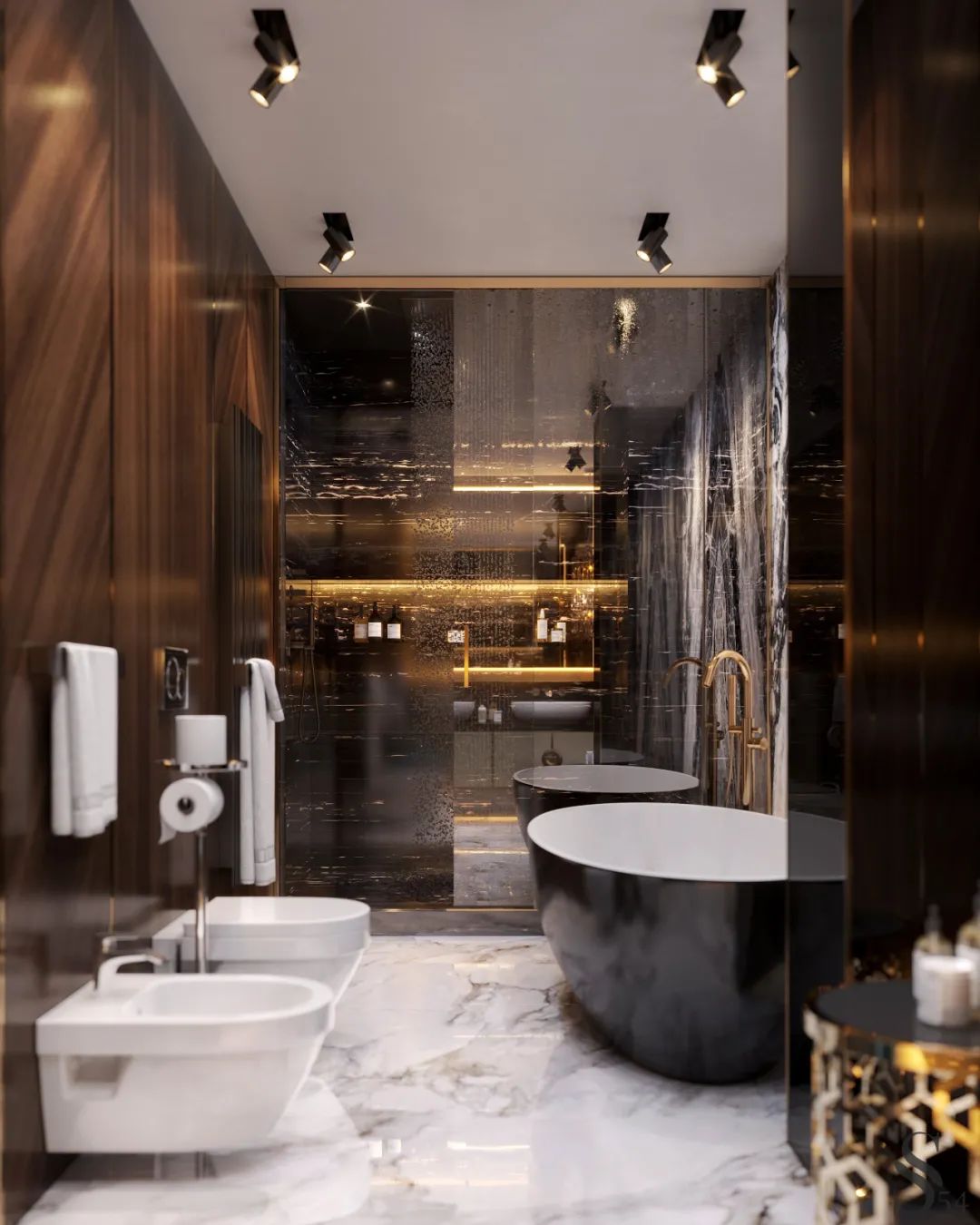 圣彼得堡900㎡森林别墅丨俄罗斯圣彼得堡丨STUDIA 54俄罗斯建筑设计工作室-56