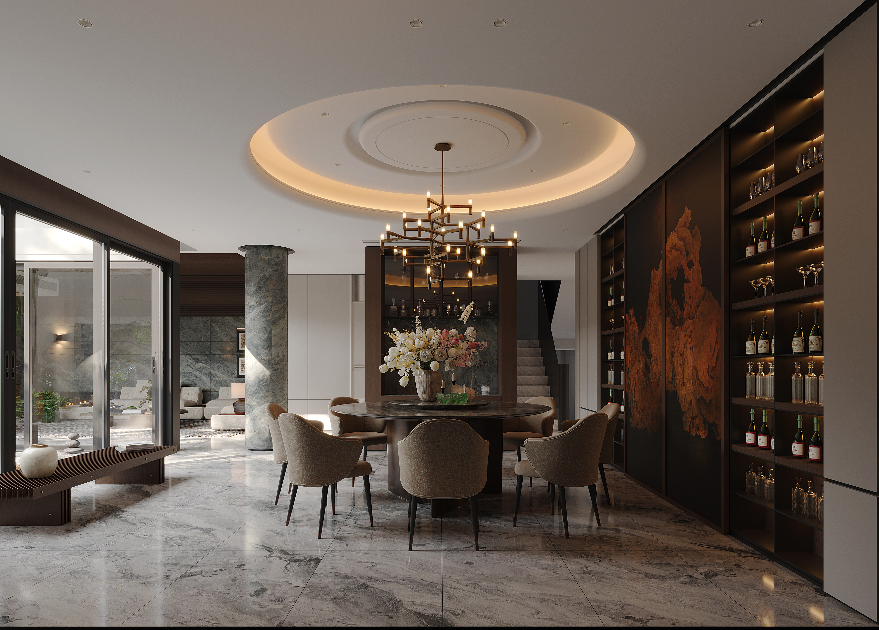 南昌万科无山合院-1F豪宅公区篇-2