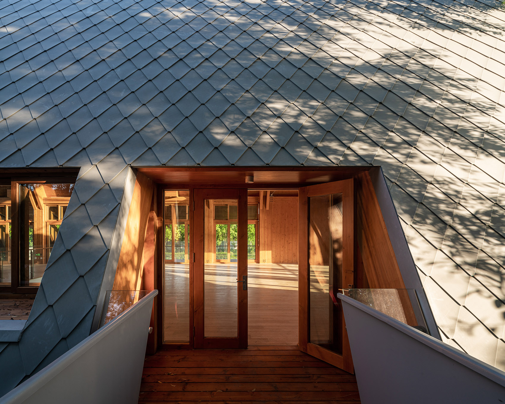 长宁外环生态公园带市民服务驿站丨中国长宁丨致正建筑工作室,冶是建筑-173