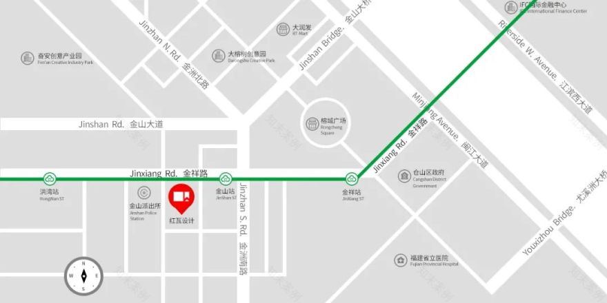 零装感自然家丨中国福州丨红瓦设计-105