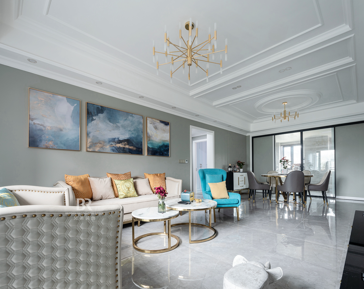 万科悦湾洋房设计案例丨重庆兄弟装饰公司-10