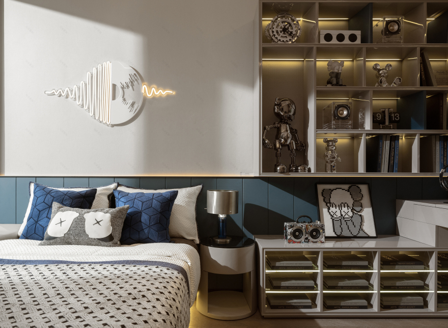 厦门湖畔润璟样板房丨中国厦门丨零次方空间陈设设计(室内),众睦设计(软装)-36