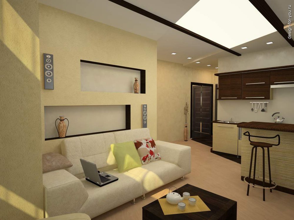 20平米公寓式工作室设计与布置-12