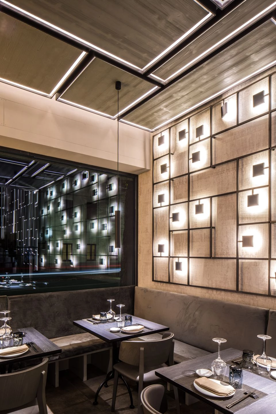 意大利餐厅 KISEN | 融合美食与优雅家居的现代空间-13