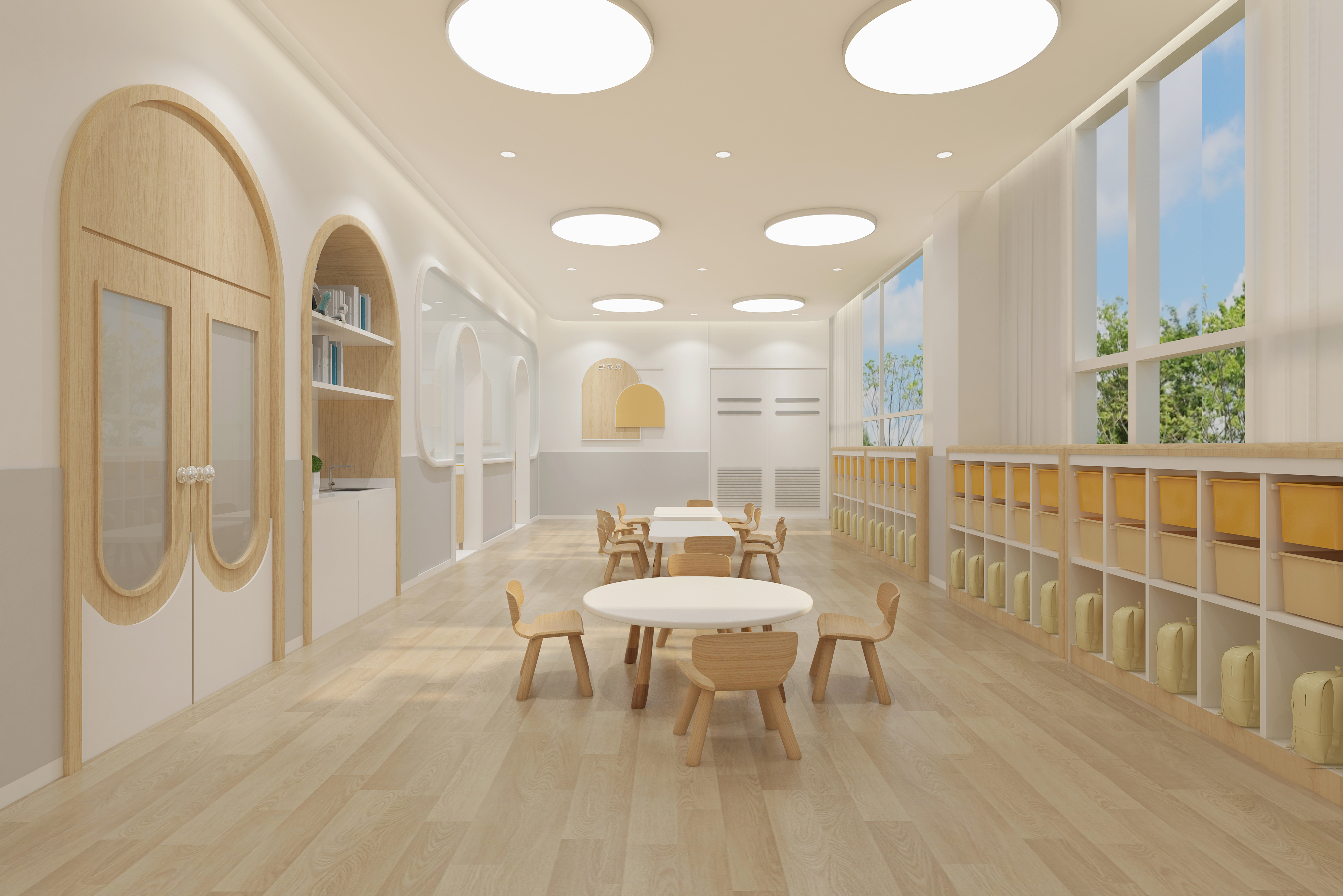 豌豆花托育中心丨中国深圳丨深圳锐纳设计-23