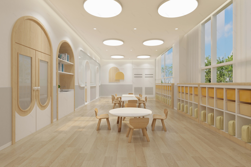 豌豆花托育中心丨中国深圳丨深圳锐纳设计-23