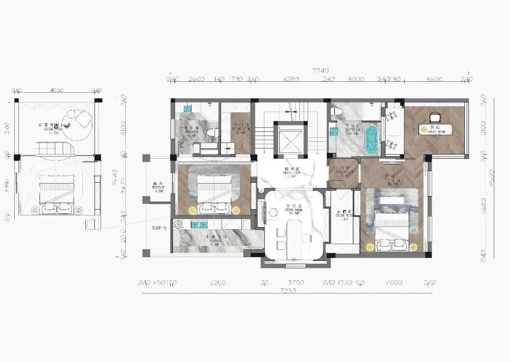 浪漫海之言别墅丨中国杭州丨彭世曦空间设计-79