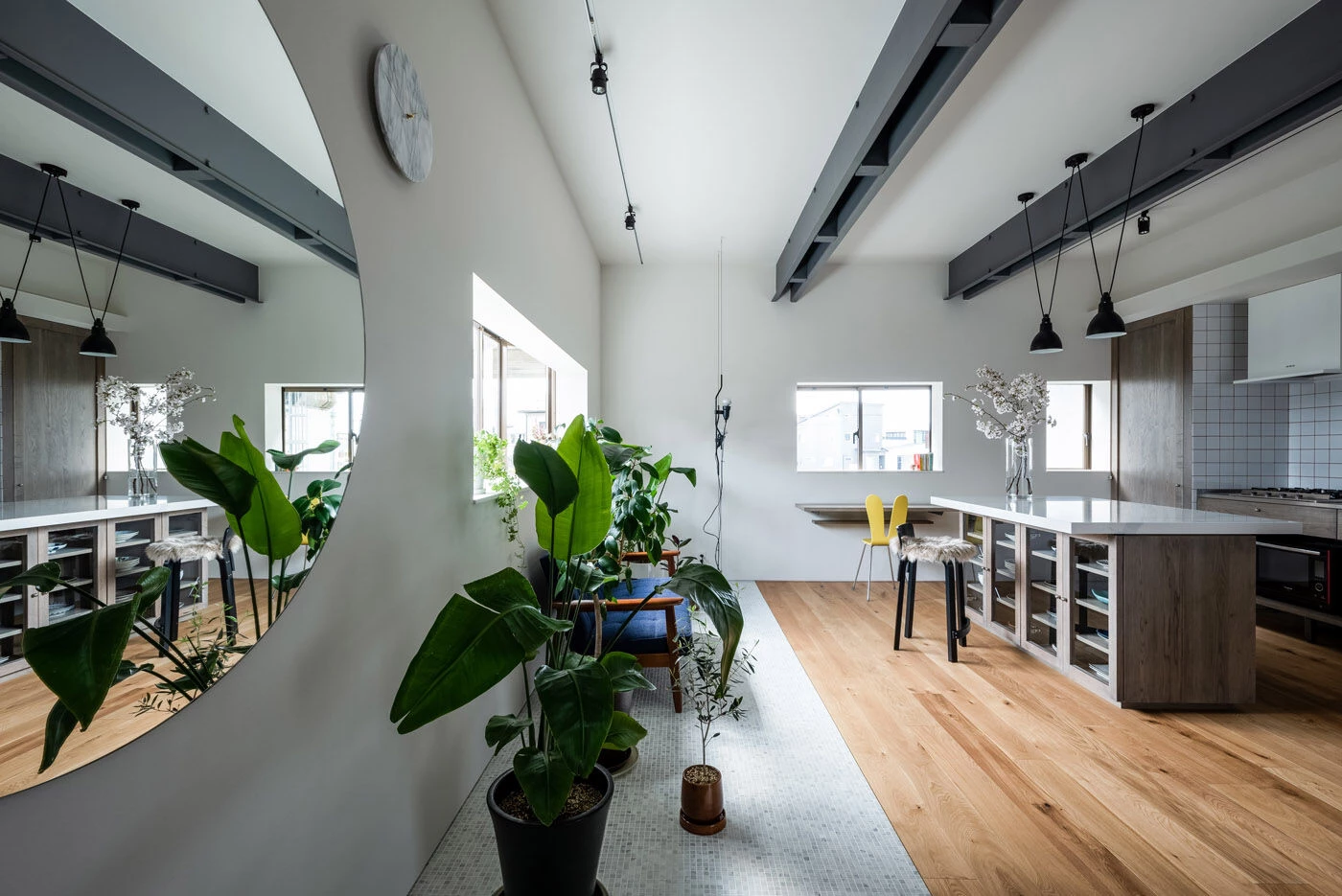 日本 LDK 空间改造 | 利用钢梁特点打造舒适生活环境-12