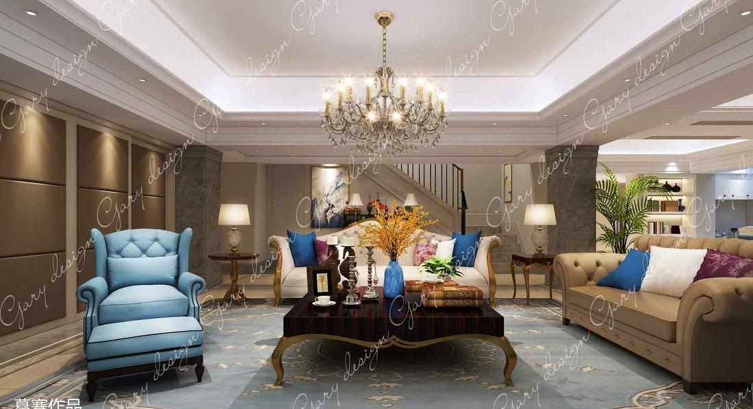 欧式新古典风格下的简约别墅生活-4