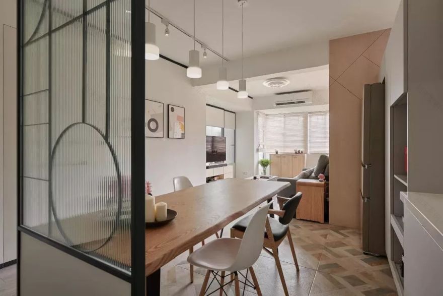 80m²现代简约小户型,打造通透餐厨卫空间-15