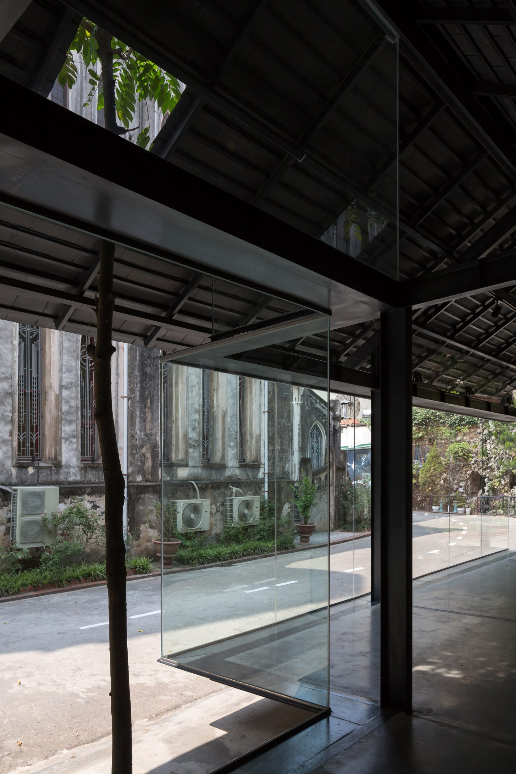 越南圣约瑟夫大教堂二元体系亭设计-18