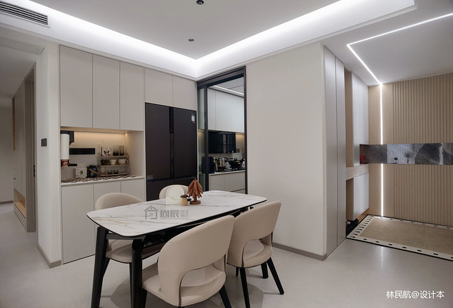 30万元四居及以上130平米装修案例-14