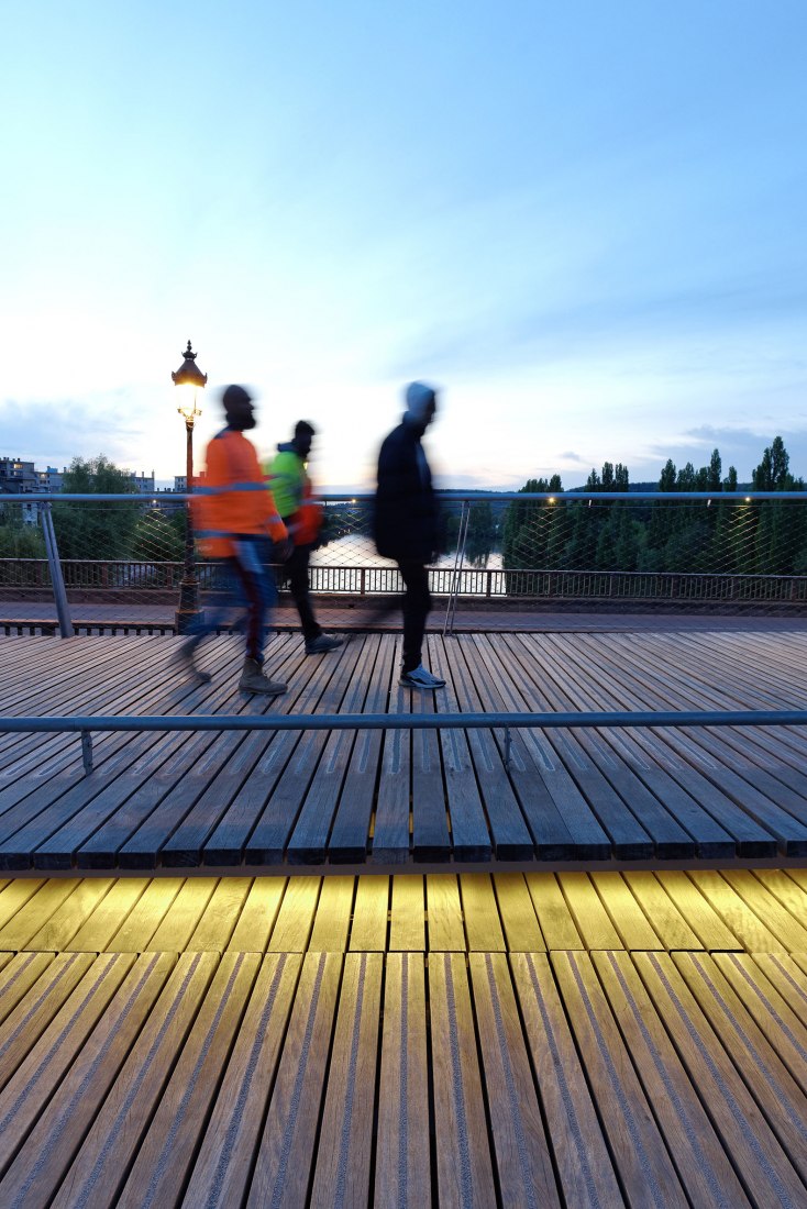 Dietmar Feichtinger塞纳河人行天桥丨法国丨Dietmar Feichtinger Architectes-36