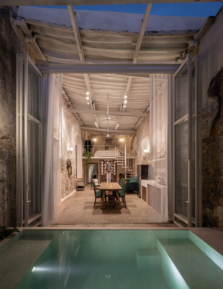 墨西哥废弃建筑变身现代浪漫居所丨Arista Cero,Gina Góngora-41