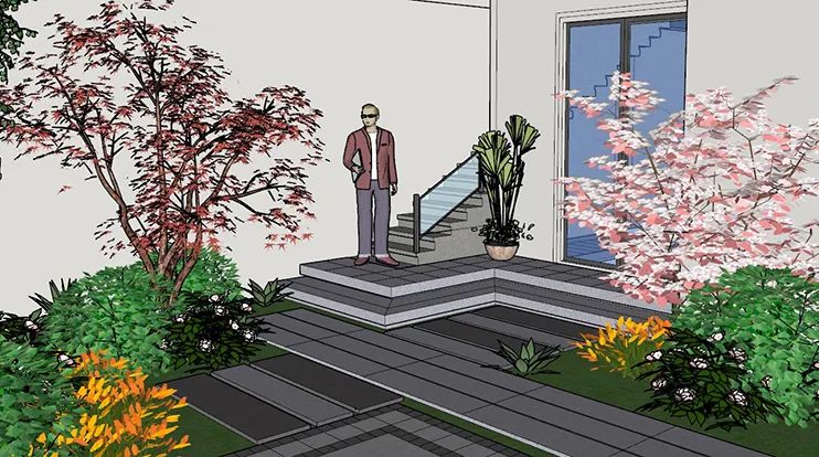 格拉斯小镇欧式庭院设计丨中国北京丨愚工造园-17