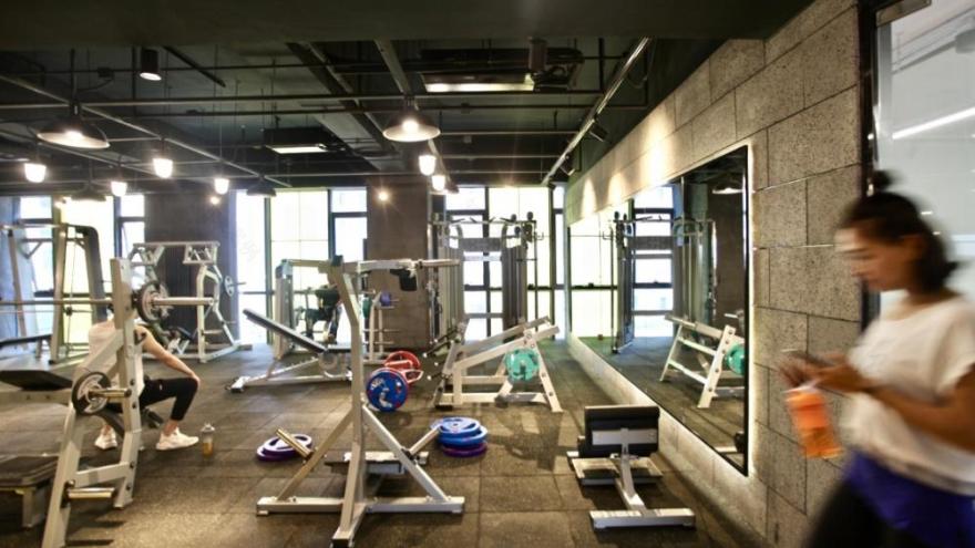 临河里磐石健身房-13