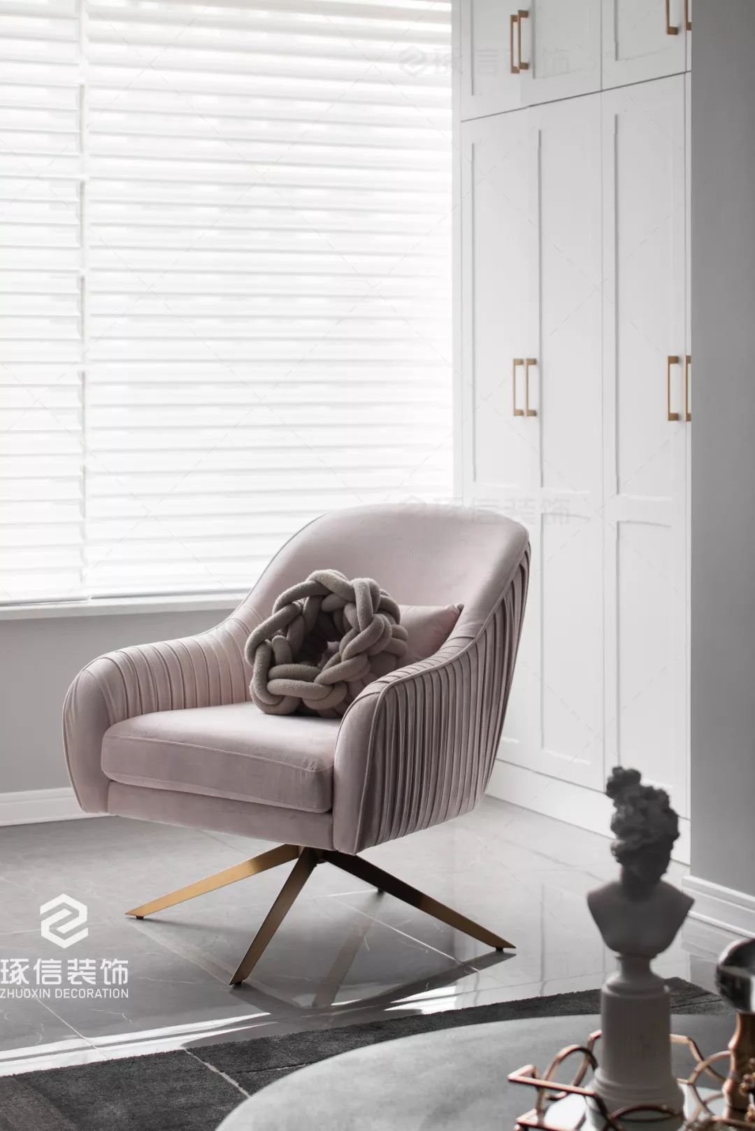 美式轻奢，打造精致优雅的三口之家-32