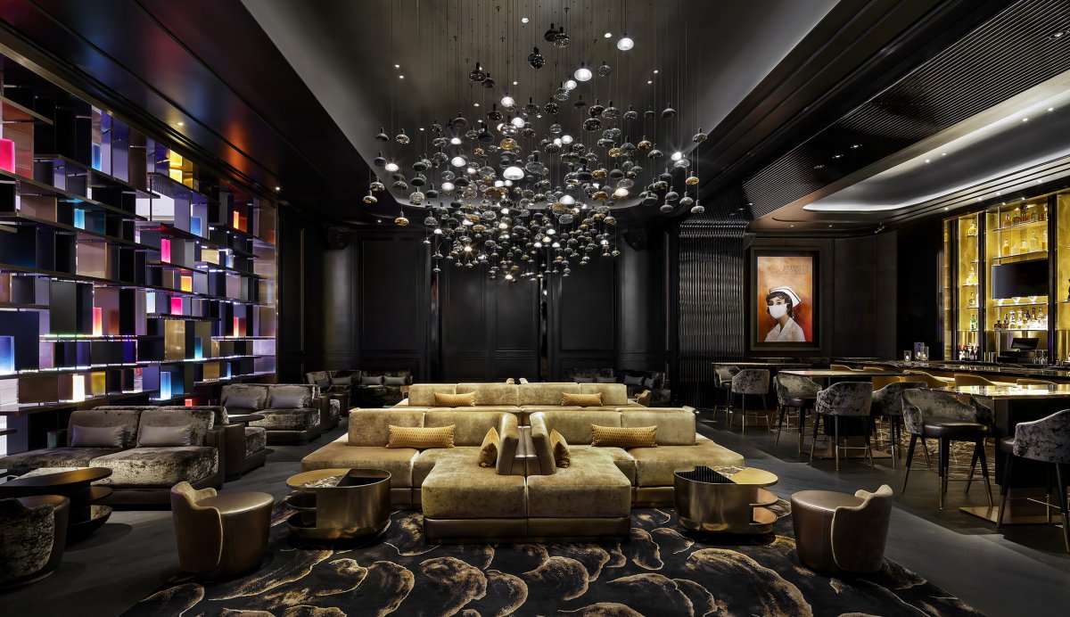 拉斯维加斯“Camden 鸡尾酒酒吧” | 现代神秘图书馆式酒吧设计-4