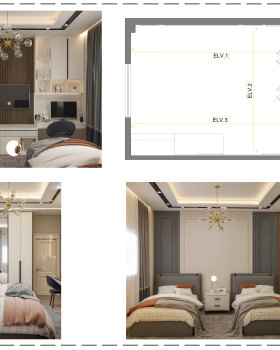 Shop Drawing For Boy & Girl Room