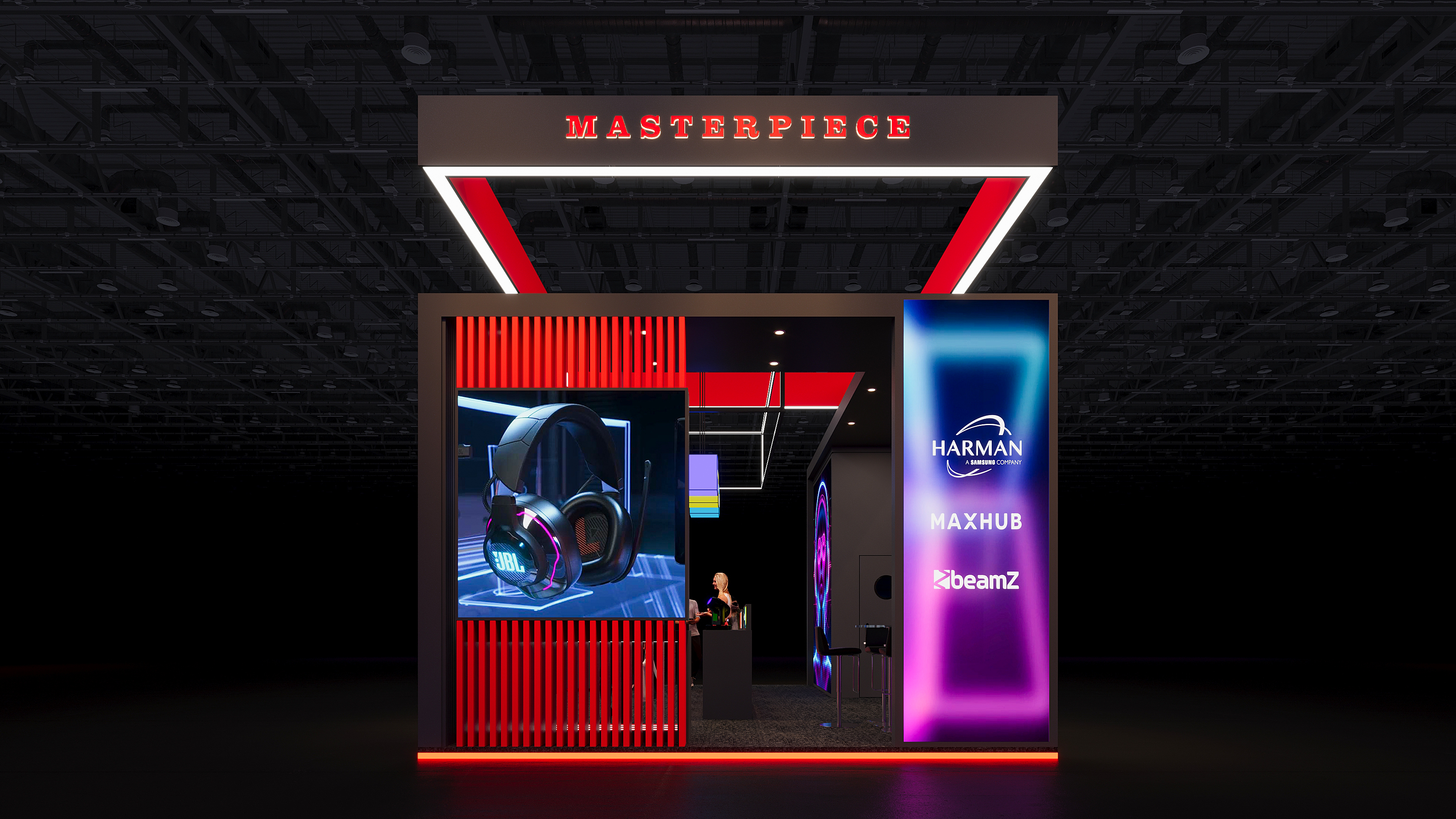 Exhibition Design concept for MASTERPIECE @Gitex 2025-6