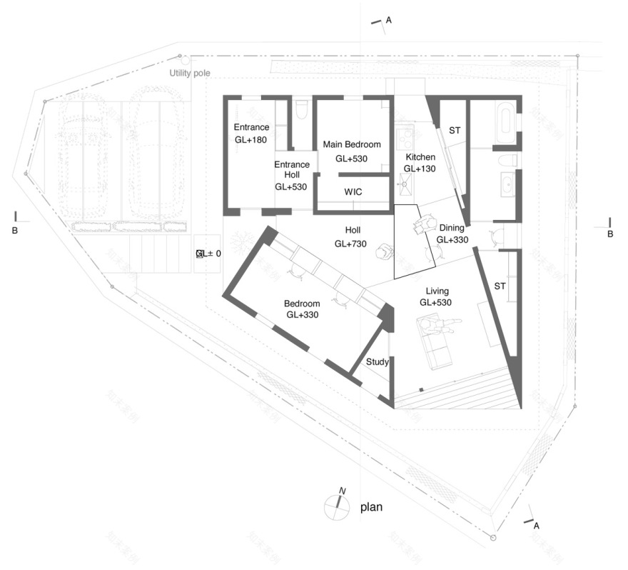 鸣濑住宅丨日本东京丨MDS 建筑工作室-18