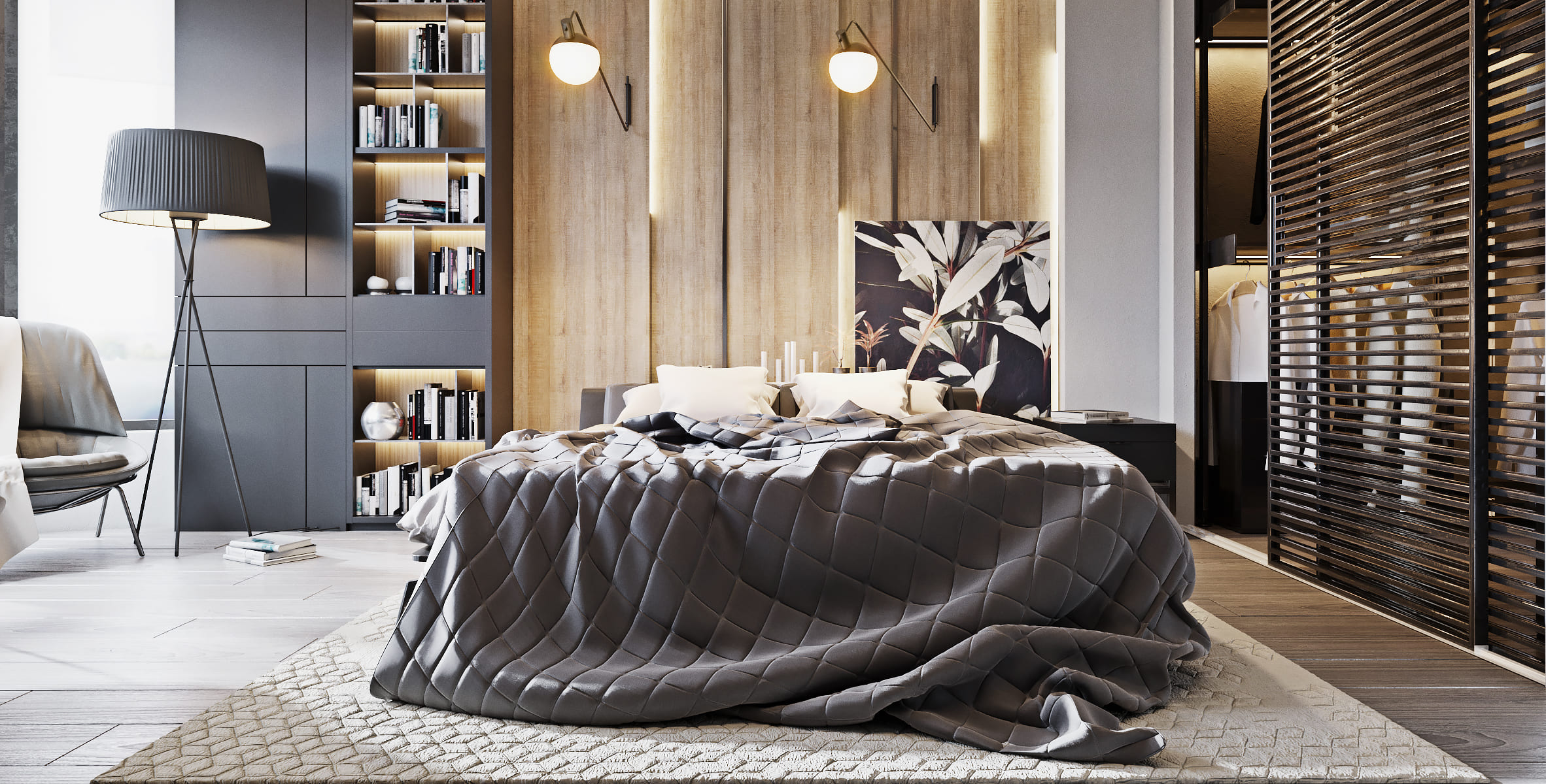 乌克兰基辅 260㎡住宅设计-7