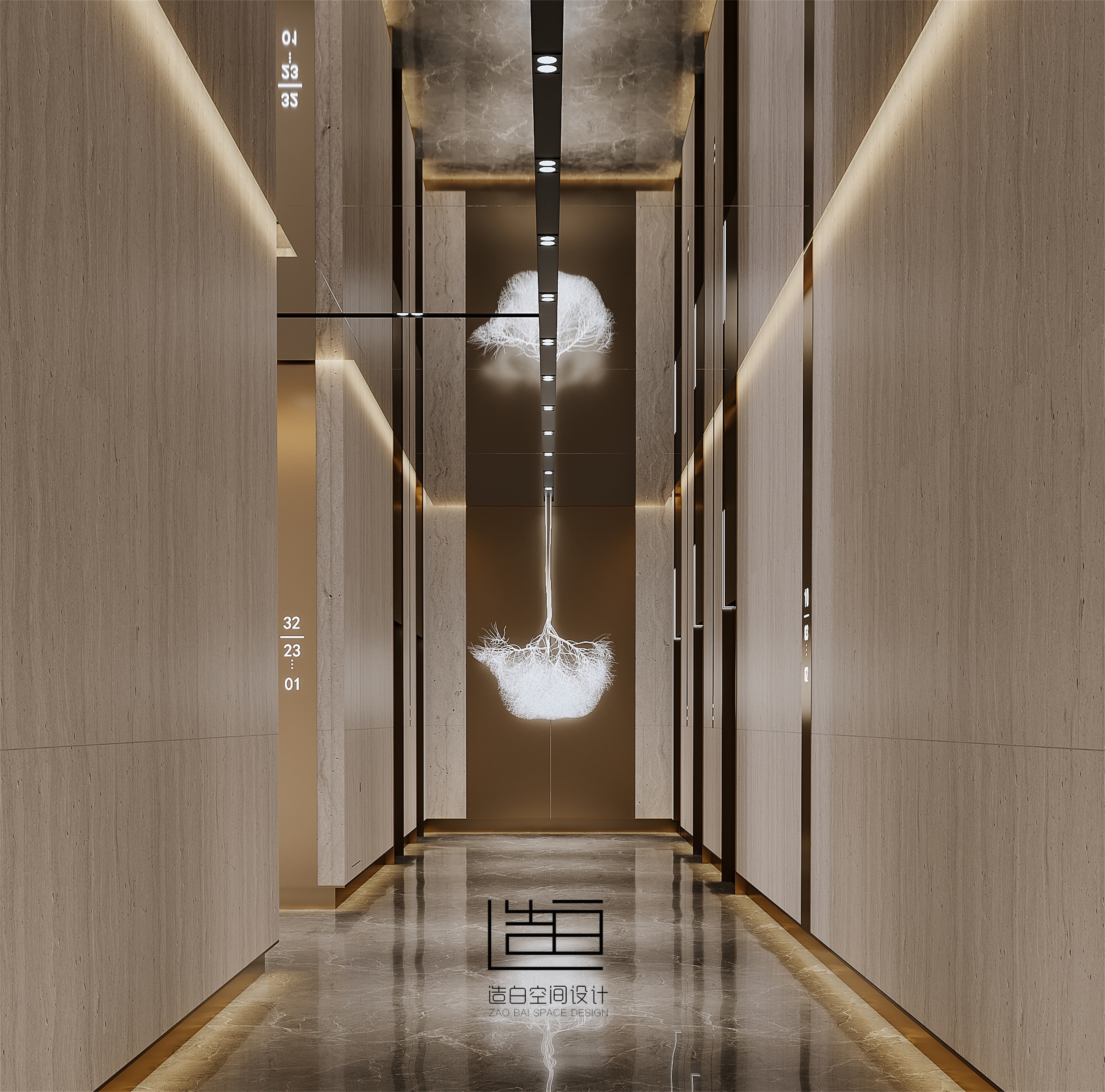 招商办公设计表现丨中国温州丨四川成都造白空间设计有限公司,四川欣闻装饰工程有限公司-29