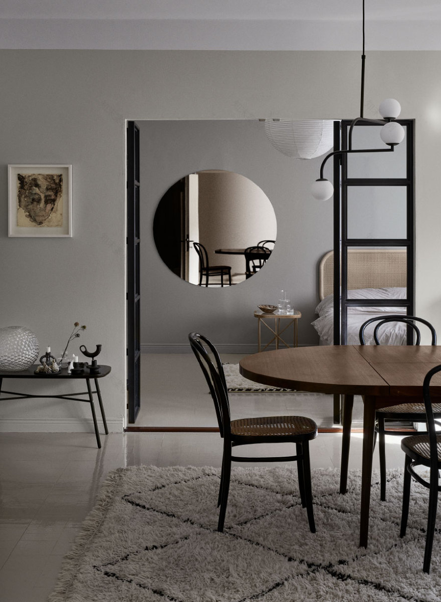 芬兰设计师打造宁静灰色家园-6