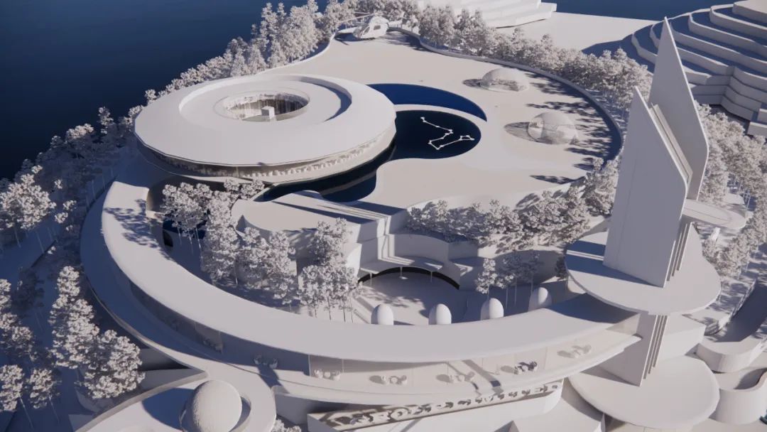   林德设计丨恩平泉林黄金小镇飞行体验馆  景观设计 丨中国广东-57