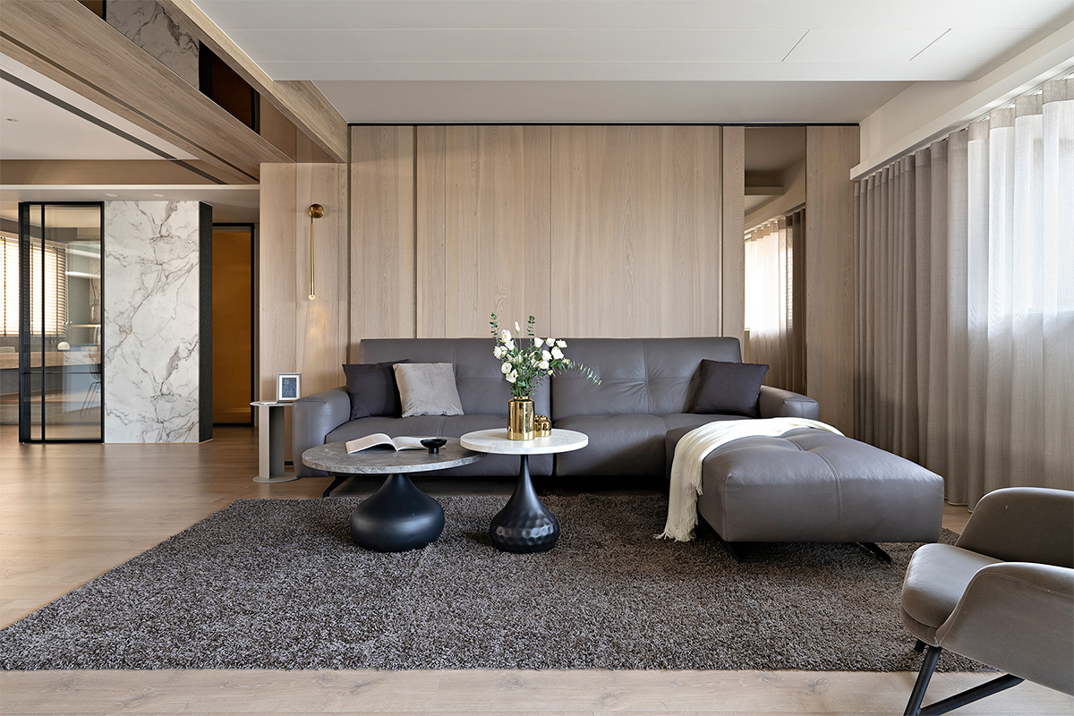 现代简约 115㎡两居住宅-8