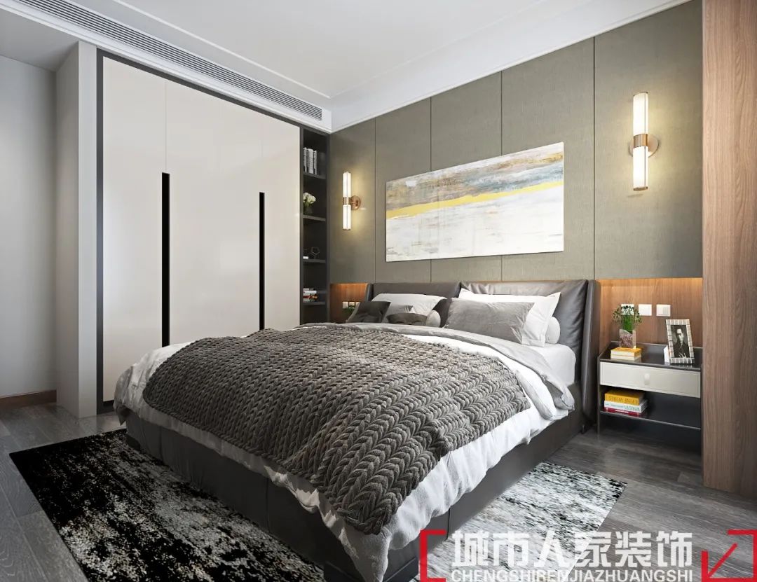 现代轻奢,88㎡简约中的奢华之美-11