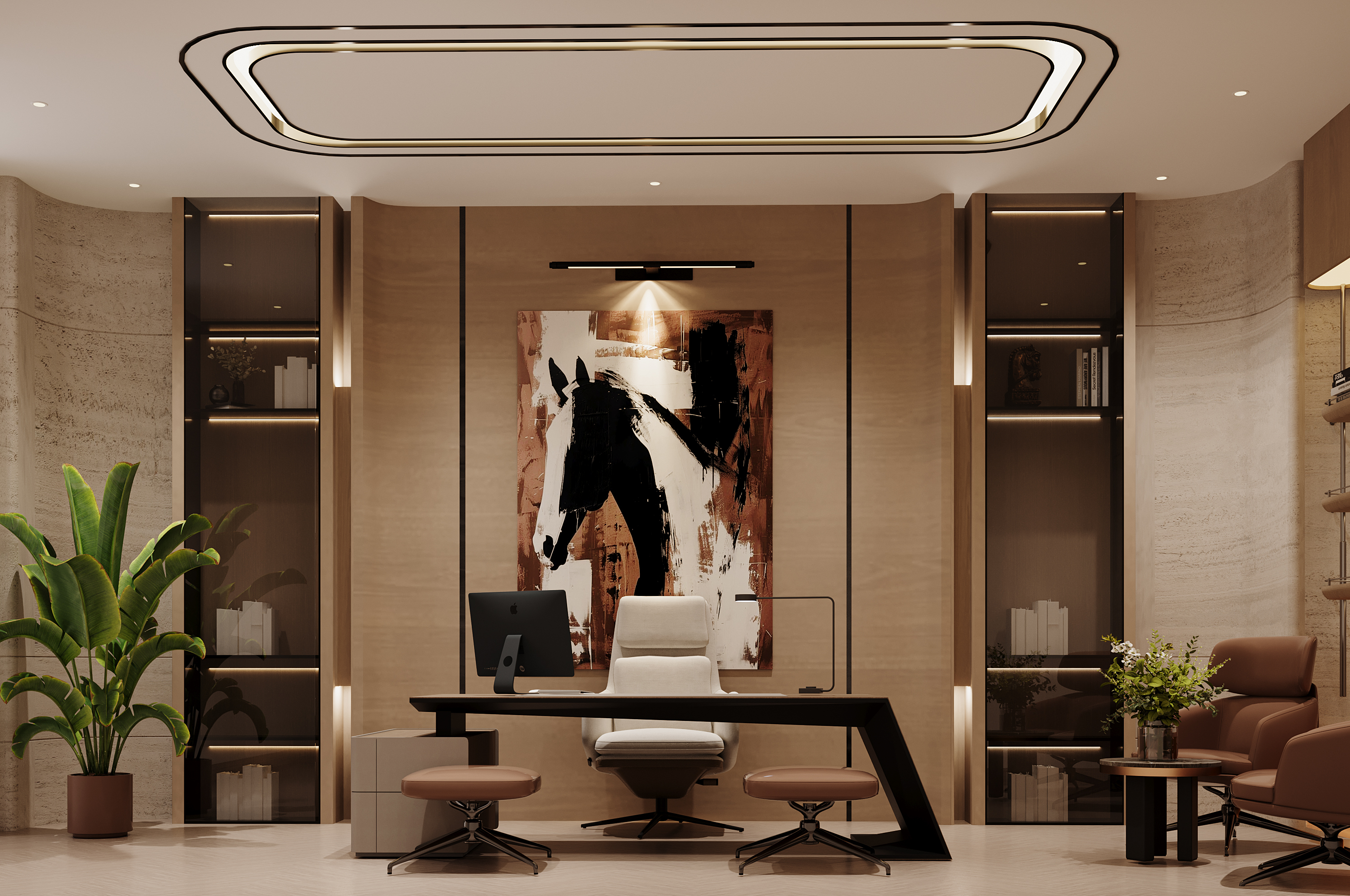 OFFICE ROOM | PRIVATE CHALET-2