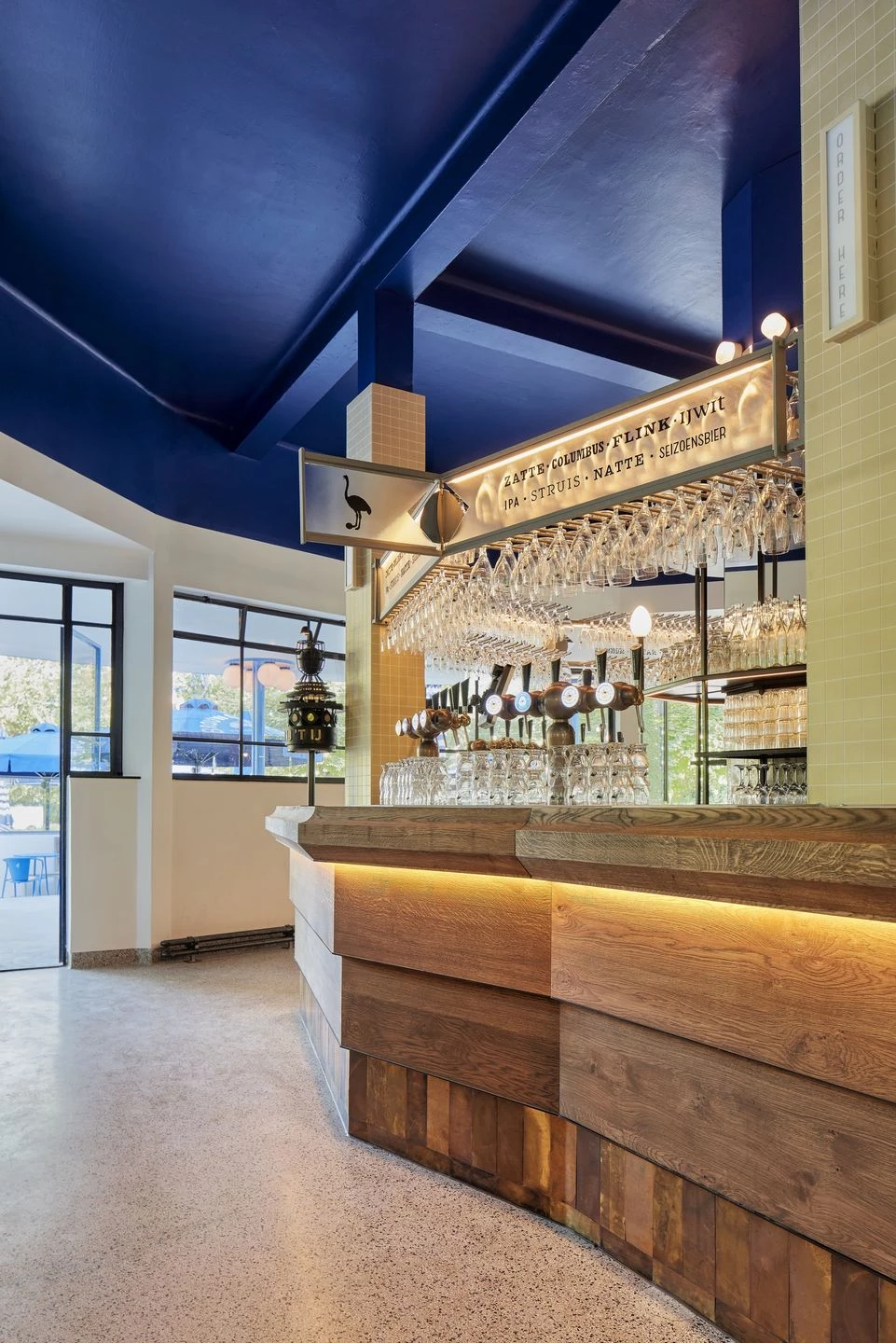 荷兰 Amsterdam 的绿色宁静餐厅 Blauwe Theehuis-49