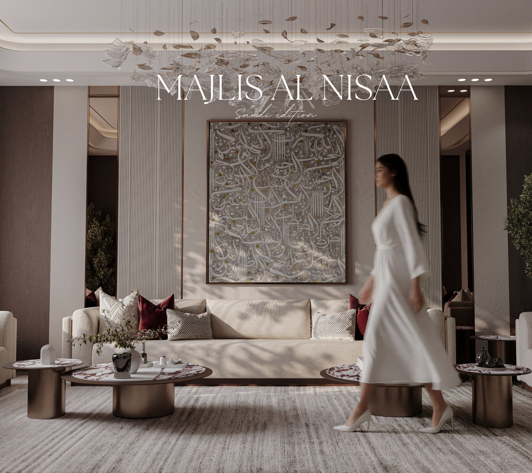 客厅丨沙特阿拉伯吉达丨SALMA AHMED-0