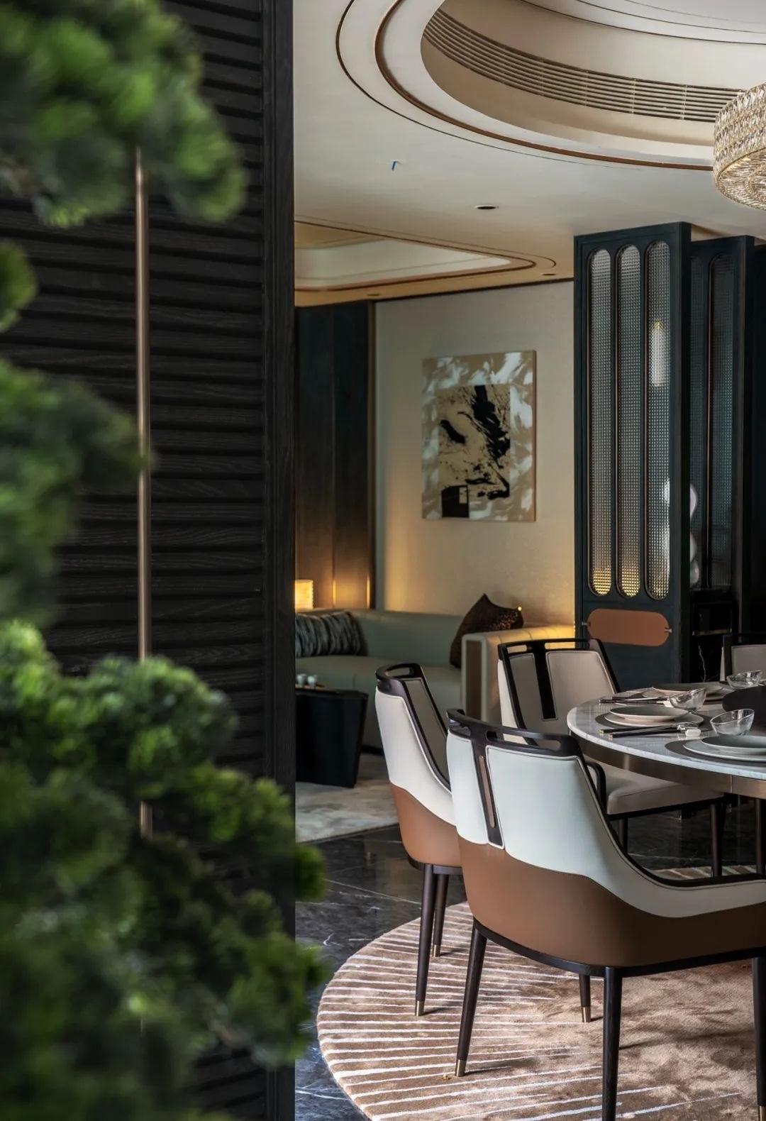 湖南深业·麓溪云境私宴厅+样板间丨中国长沙丨H DESIGN 设计团队(深圳市旋木尚艺装饰工程有限公司)-25