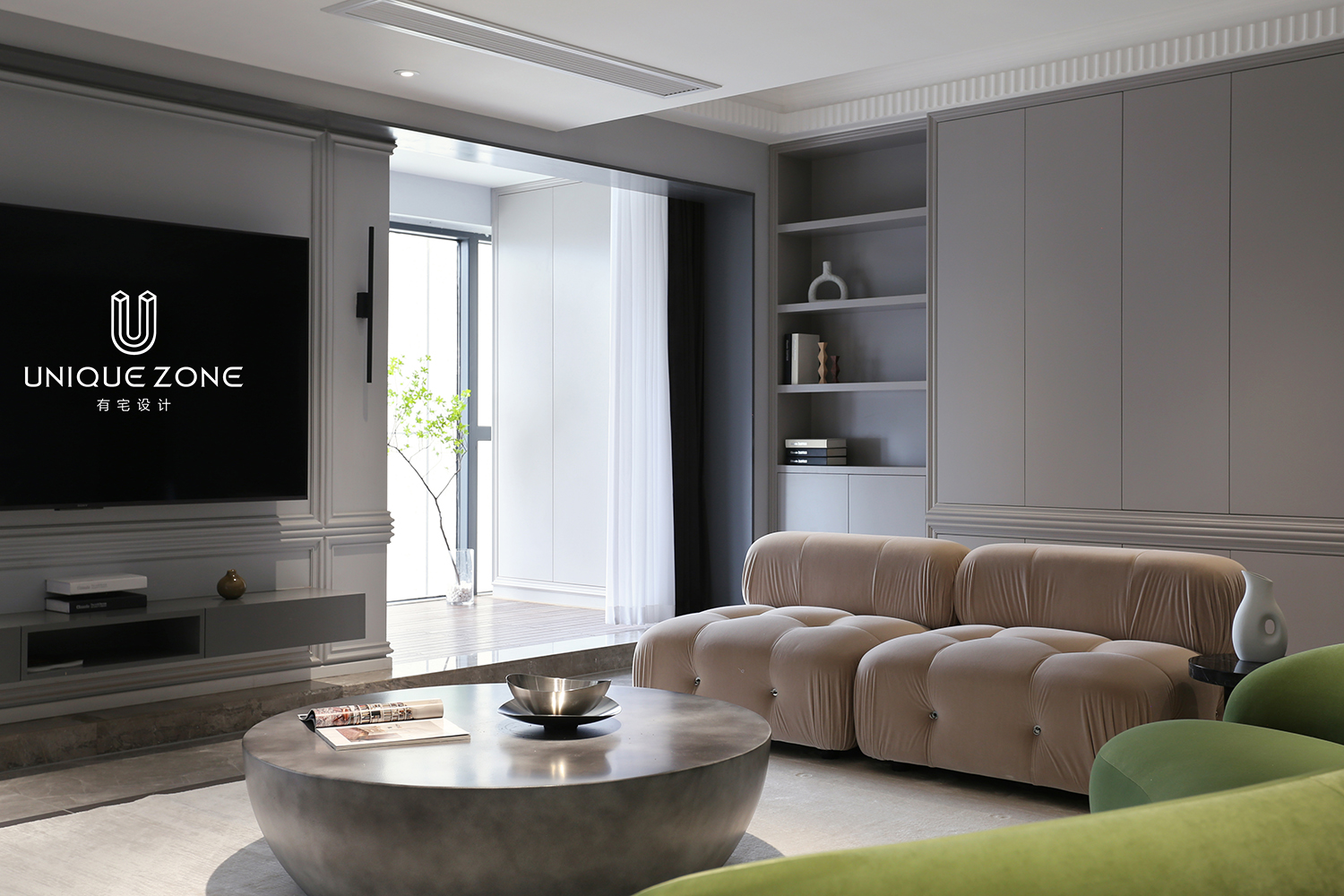 武汉金沙泊岸简约私宅,收纳与舒适并重-11