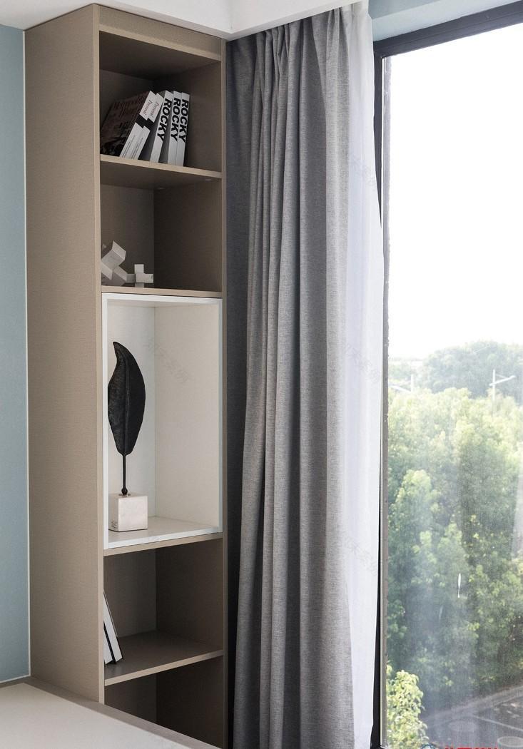 江苏北亚 110m²后现代风平层 | 黑白灰构建的灵动世界-25