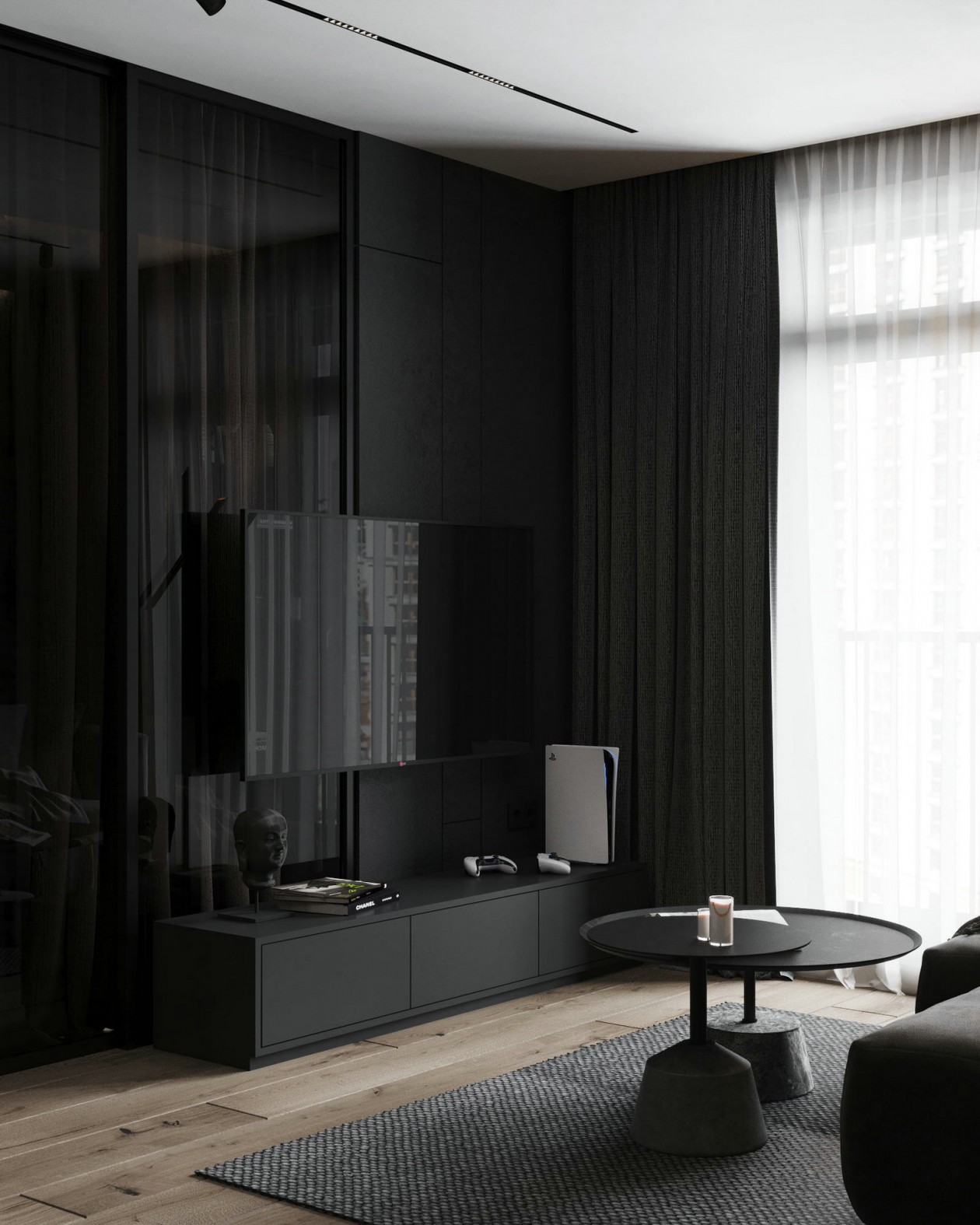 高级黑公寓 丰富极具有质感-9