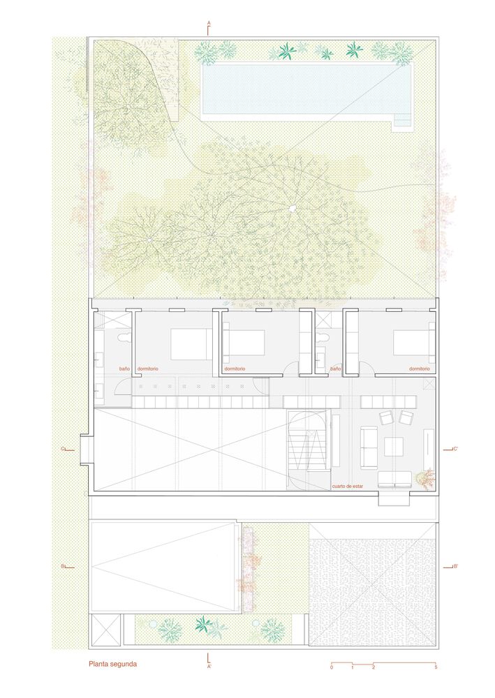 秘鲁 Poniente House · 以光影游戏塑造的沙漠之家丨PeruPiura丨Losada Rodríguez Arquitectos-38