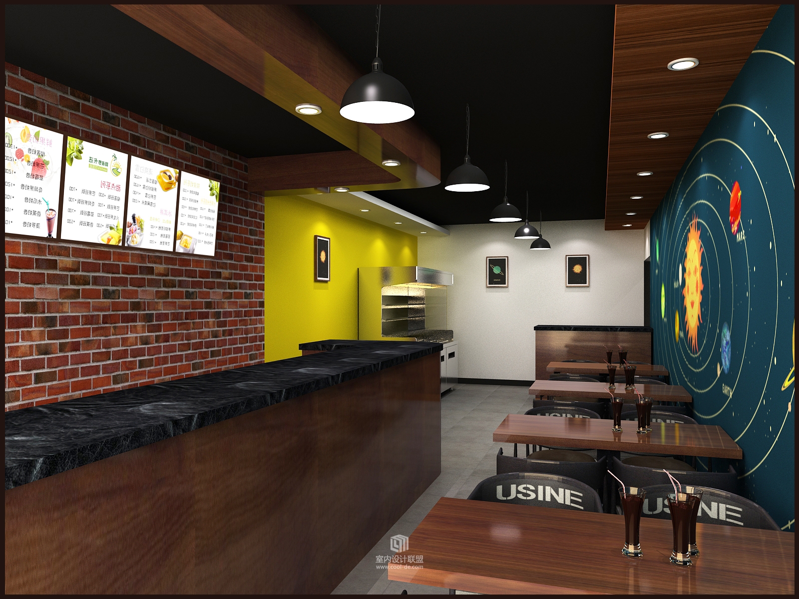 太阳系麻辣烫 店面 效果-7