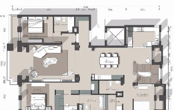 光迹循形,构筑法式空间的温柔秩序-4