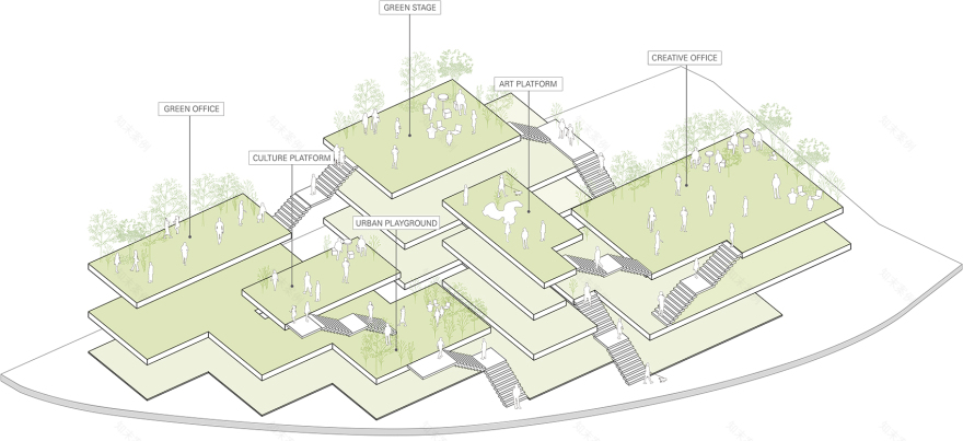 坡州“时空之墙”综合楼丨韩国京畿道丨UNSANGDONG Architects Cooperation-16
