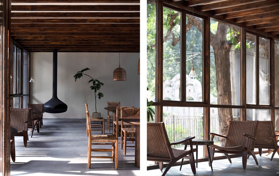 四棵树下的小院每喜merci mercy餐厅丨中国北京丨五架三间设计研究室-27