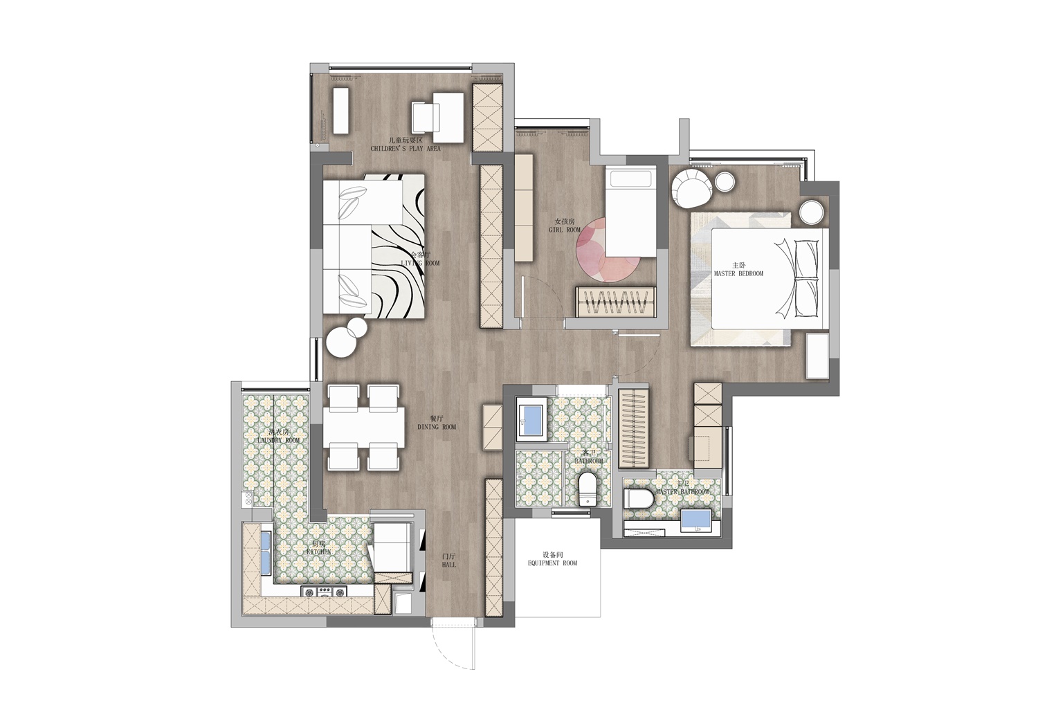 成都小户型设计丨中国成都丨尚舍家室内设计-10