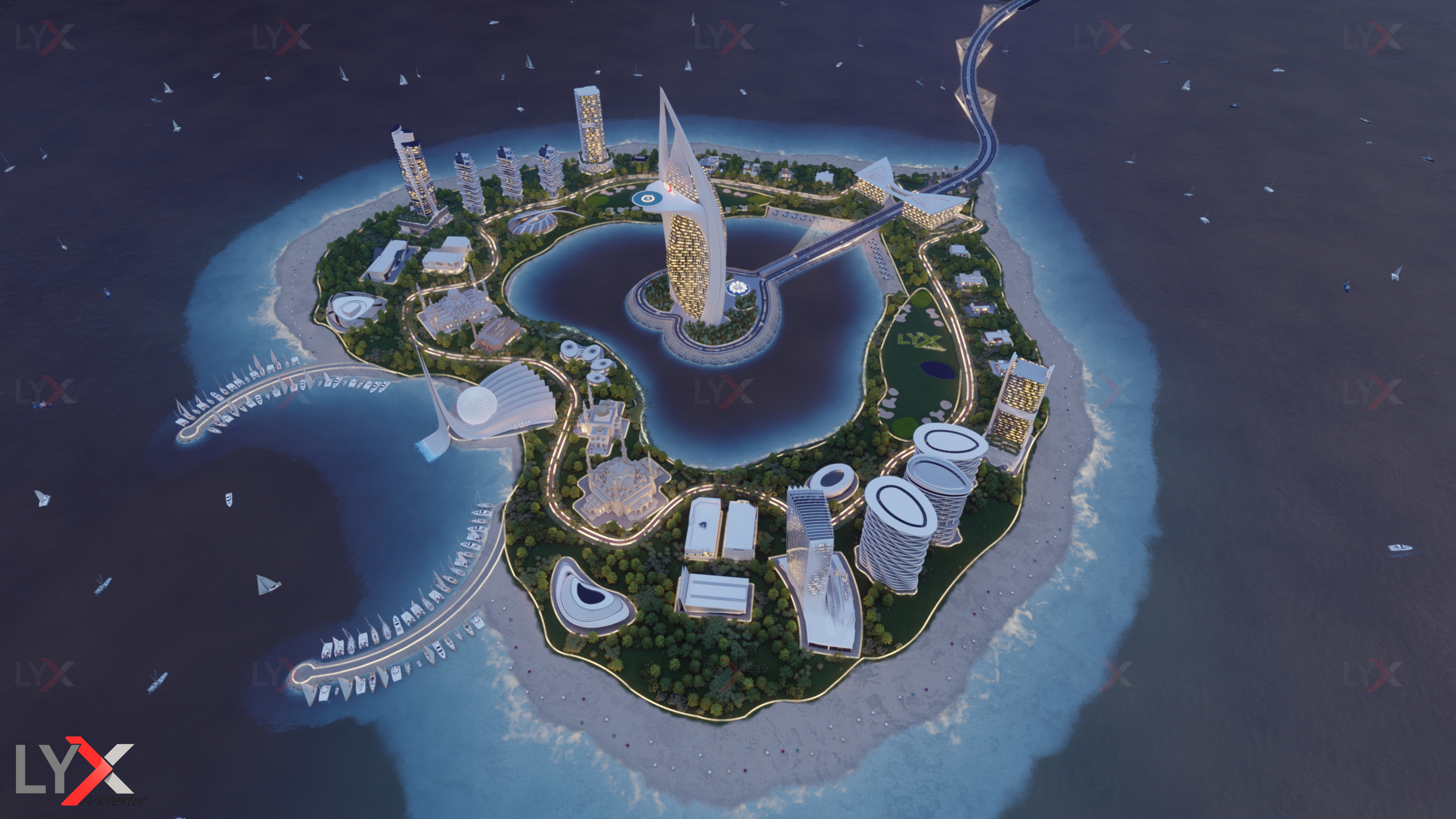 LYX 心岛丨阿联酋迪拜丨LYX Arkitekter-36