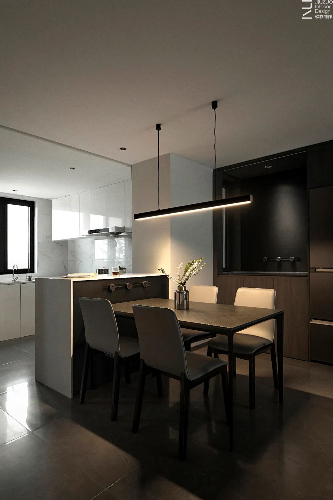 上海映虹桥跃层婚房设计丨中国上海丨玖柞制作-81