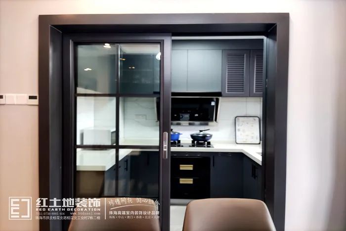 珠海华发国际商务中心现代轻奢风,冷热碰撞的优雅空间-47