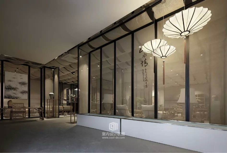 雲尚壹品设计——郑州市中铁陶瓷城营销中心-0