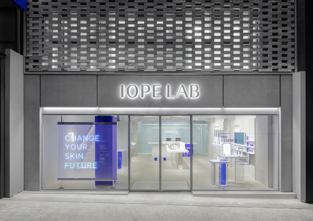 蓝灰调·质感商业空间·IOPE 实验室定制护肤新体验丨韩国-31