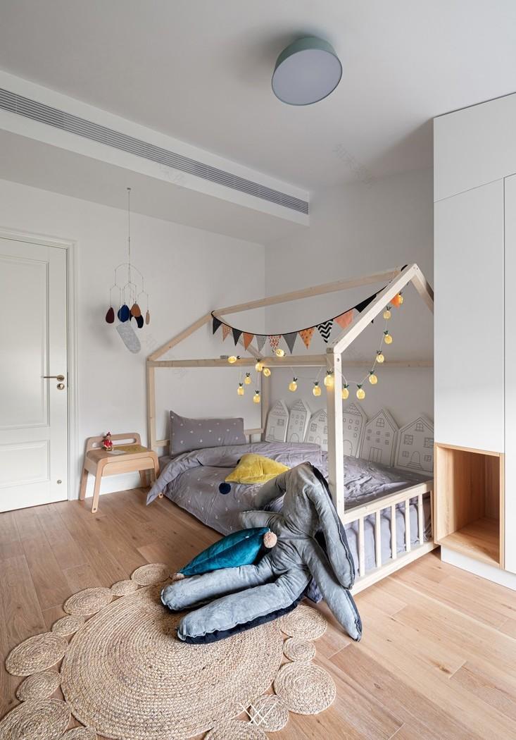 湖南老房翻新 | 色彩斑斓的亲子空间-46